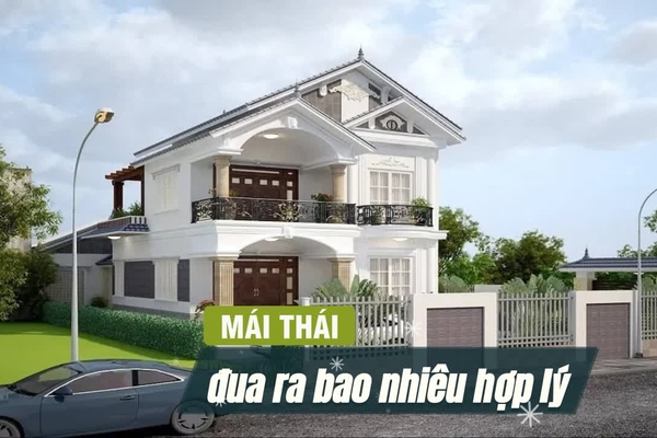 Xây nhà thiết kế mái thái đua ra bao nhiêu là đẹp?