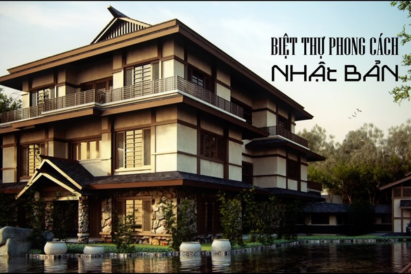 Mẫu biệt thự phong cách nhật bản dẫn đầu xu hướng 2024