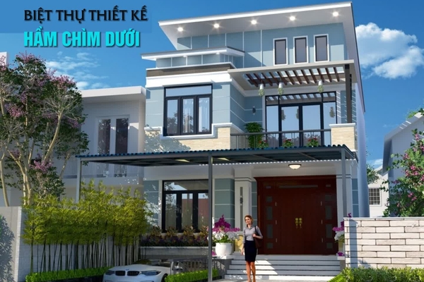 Top 31 mẫu nhà có tầng hầm chìm thiết kế hiện đại nhất