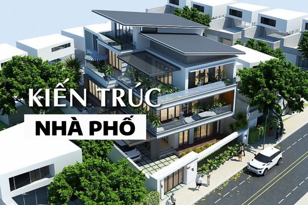 Tìm hiểu nét đặc trưng trong thiết kế kiến trúc nhà phố