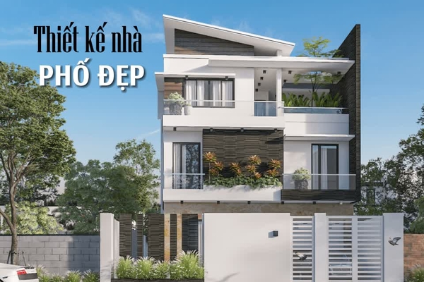 Tổng hợp các mẫu thiết kế nhà phố đẹp hiện đại và cổ điển