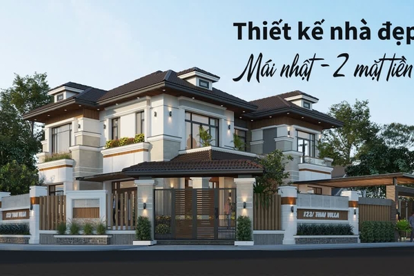 27 Kiểu mẫu nhà nhật 2 mặt tiền rộng, thiết kế ấn tượng
