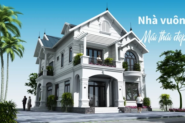 27 Mẫu nhà vuông mái thái đẹp, đầy đủ công năng với chi phí hợp lý