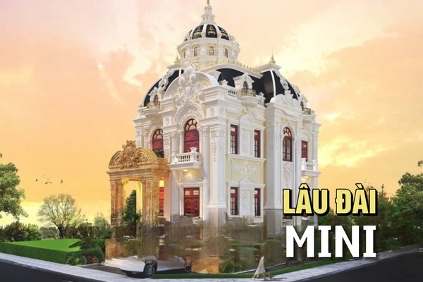 35 Thiết kế lâu đài mini đẹp mê mẩn, sang trọng và cuốn hút
