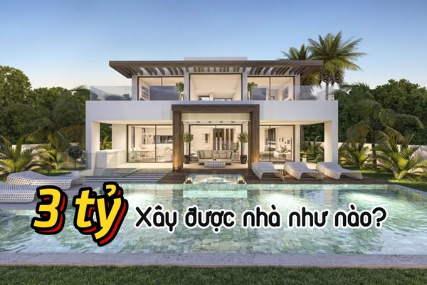 3 tỷ xây được nhà như thế nào ? Tổng hợp các mẫu nhà 3 tỷ đẹp nhất