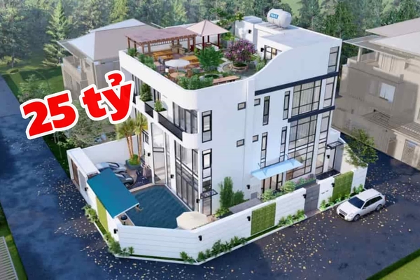 Top 10 ý tưởng thiết kế biệt thự 25 tỷ sang trọng và đẳng cấp nhất