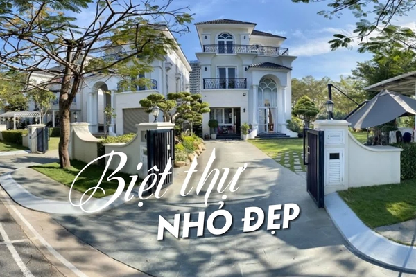 Những mẫu nhà biệt thự nhỏ đẹp & giá xây rẻ đến ngỡ ngàng