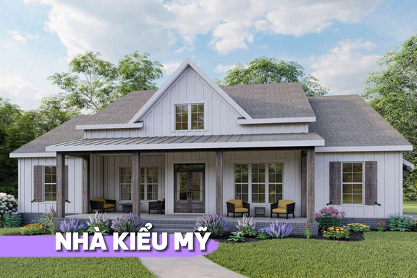 Các nét đặc trưng xây nhà kiểu Mỹ được yêu chuộng ở Việt Nam