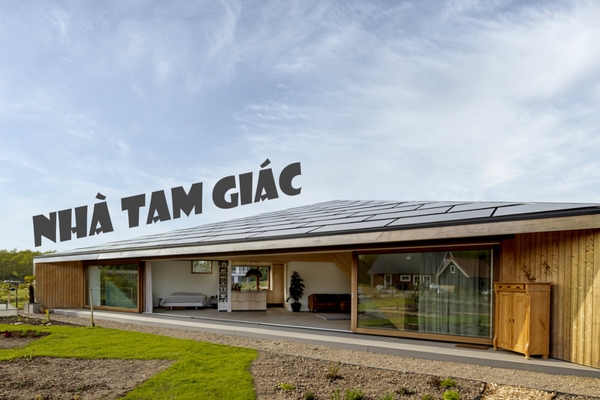Có nên thiết kế và xây dựng nhà hình tam giác không?