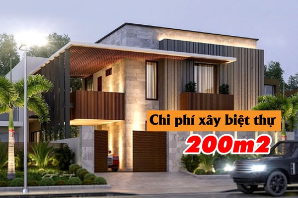 Chi Phí Xây Dựng Biệt Thự 200m2 Tiết Kiệm, Phù Hợp Đa Dạng