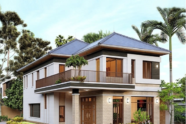 Nhà 2 tầng mái nhật 100m2: Nét Đẹp Tinh Xảo Trong Từng Góc Cạnh