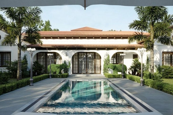 23 mẫu villa phong cách Địa Trung Hải nghỉ dưỡng cao cấp