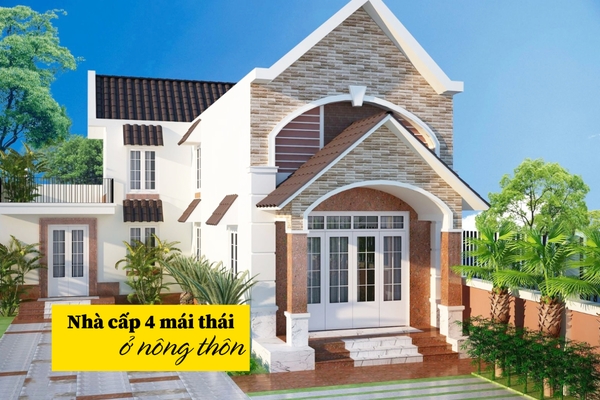 Top 59 mẫu nhà cấp 4 mái thái ở nông thôn đẹp chi phí vừa phải