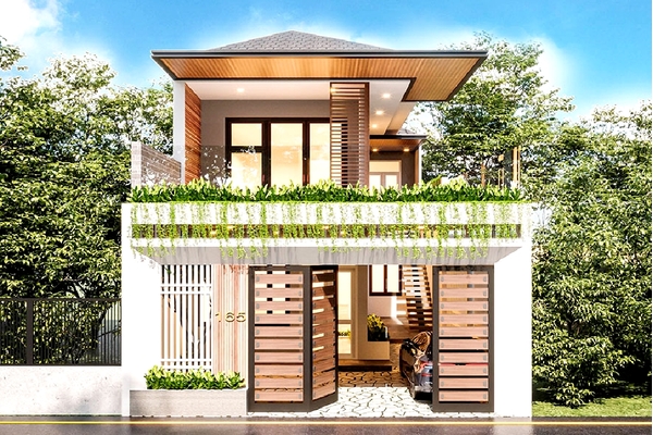 [SƯU TẦM]  Top 20+ thiết kế nhà 2 tầng 100m2 4 phòng ngủ đẹp tiện nghi