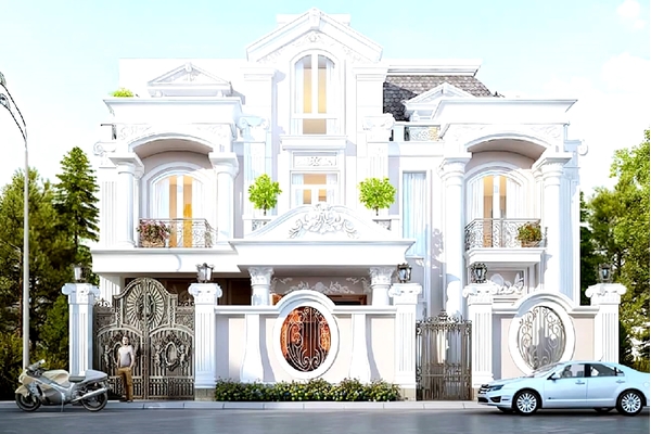 Những mẫu nhà phong cách tân cổ điển nổi tiếng và ấn tượng