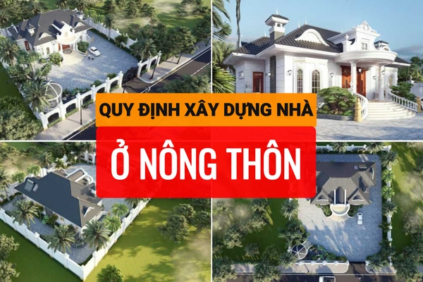 Luật quy định xây dựng nhà ở nông thôn mới nhất