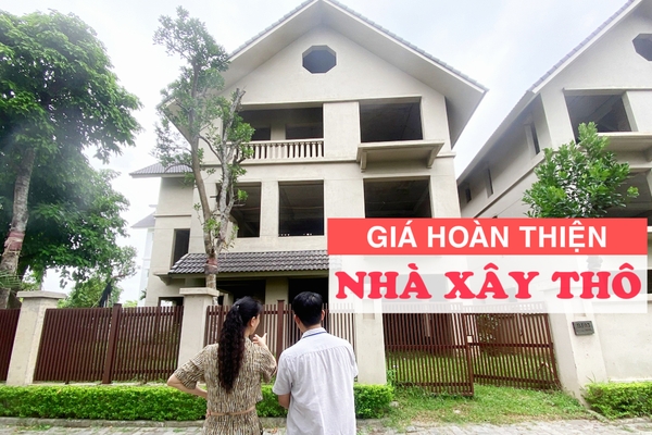Cách tính giá hoàn thiện nhà đã xây thô đơn giản chi tiết nhất