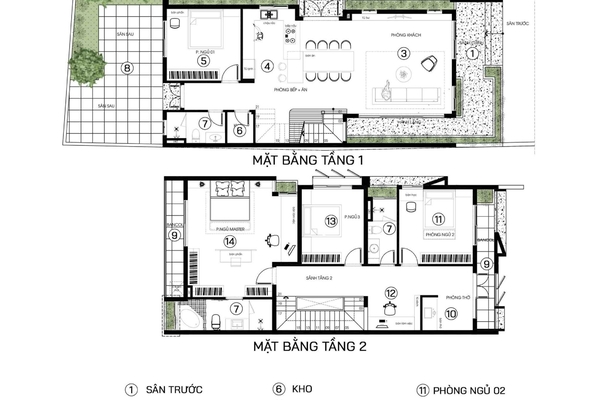 Chia sẻ hơn 30 bản vẽ mặt bằng nhà 2 tầng 4 phòng ngủ được yêu thích