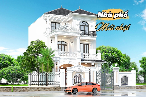 37 Mẫu nhà phố mái nhật đẹp và giá xây chi tiết