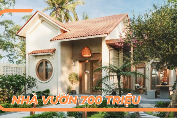 Top 9 ý tưởng các mẫu nhà vườn 700 triệu đẹp được yêu thích