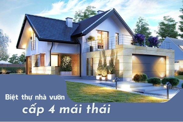 Top 25+ Mẫu biệt thự nhà vườn cấp 4 mái thái đẹp và thịnh hành