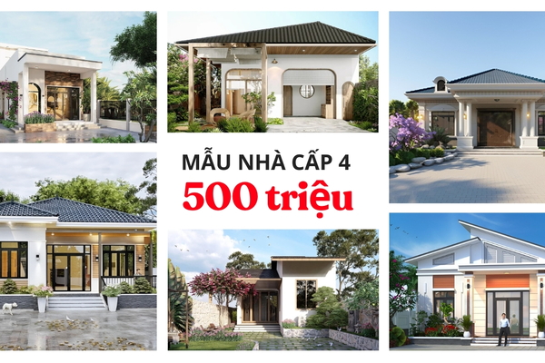 45+ Mẫu Nhà Cấp 4 Giá 500 Triệu khiến người xem không thể rời mắt