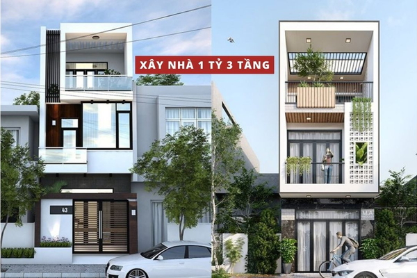 Xây nhà 1 tỷ 3 tầng liệu có khả thi hay không?