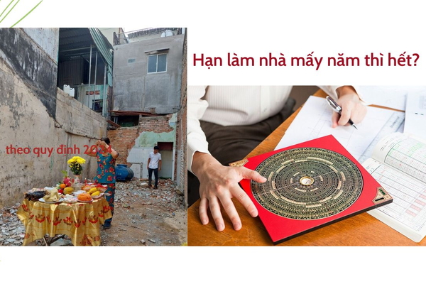 Tại sao nói hạn làm nhà 3 năm, Hạn làm nhà mấy năm thì hết?