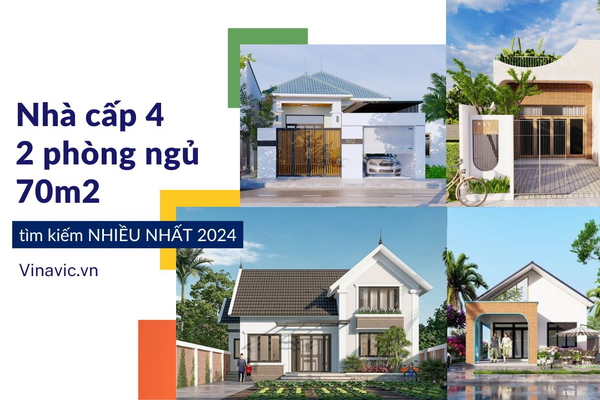 Top 55+ mẫu nhà cấp 4 2 phòng ngủ 70m2 được tìm kiếm nhiều nhất