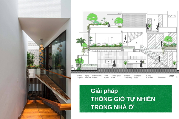 Giải pháp thông gió tự nhiên trong nhà ở tốt nhất hiện nay