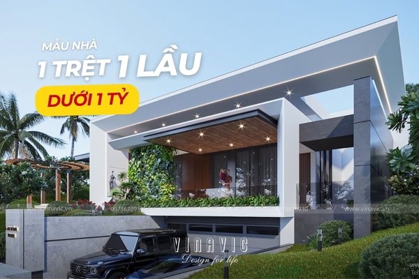 100+ Mẫu Nhà 1 Trệt 1 Lầu Dưới 1 Tỷ Đẹp Nhất Hiện Nay