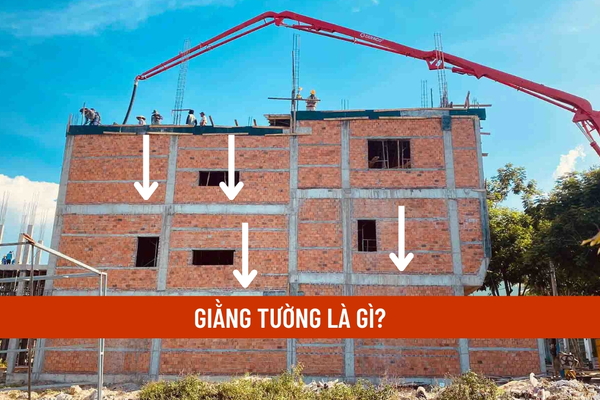 Giằng tường là gì? Chức năng, cách bố trí hiệu quả nhất