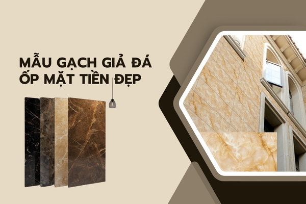 29+ Mẫu gạch giả đá ốp mặt tiền đẹp và chất lượng nhất 2025
