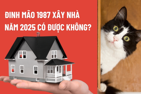 Đinh Mão - Tuổi 1987 xây nhà năm 2025 có được không?