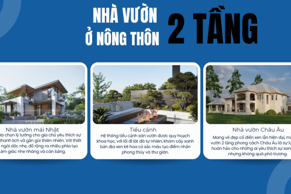 99+ Mẫu Nhà Vườn 2 Tầng Ở Nông Thôn Đẹp Như Resort