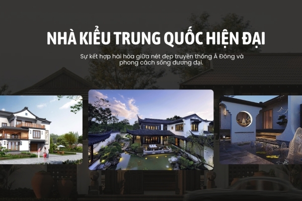 Nhà Kiểu Trung Quốc Hiện Đại Có Gì Khác Biệt So Với Truyền Thống?