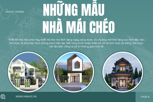 25+ Mẫu Nhà Mái Chéo Hiện Đại Đẹp Ấn Tượng, Ai Nhìn Cũng Mê