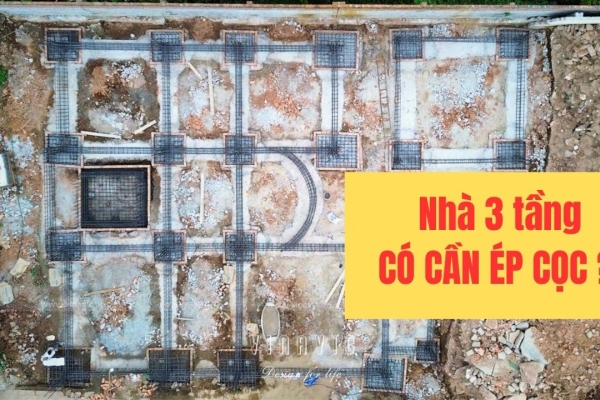 Giải Đáp: Nhà 3 Tầng Ép Cọc Bao Nhiêu Tấn Là Hợp Lý?