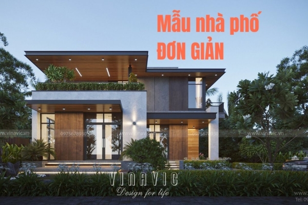 39 Mẫu Nhà Phố Đơn Giản Đẹp, Công Năng Tối Ưu, Chi Phí Hợp Lý