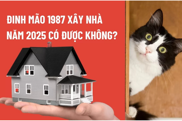 1987 Tuổi đinh mão xây nhà năm 2025 tốt hay xấu?