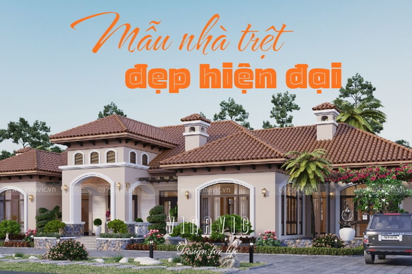Mẫu nhà trệt đẹp hiện đại – Giải pháp an cư tối ưu cho gia đình Việt