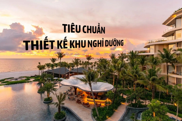 Tiêu chuẩn thiết kế khu nghỉ dưỡng resort tại Việt Nam hiện nay