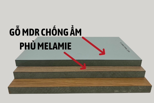 Gỗ mdf chống ẩm phủ Melamine là gì? Tìm hiểu Ưu nhược điểm chi tiết