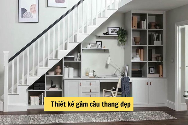 55 Ý tưởng thiết kế gầm cầu thang đẹp thông minh và độc đáo