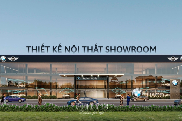 Bí quyết thiết kế thi công nội thất showroom hút khách và câu chuyện giữ chân người mua