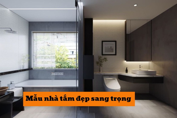 Gợi ý 30 mẫu nhà tắm đẹp sang trọng​, tiện nghi vạn người mê