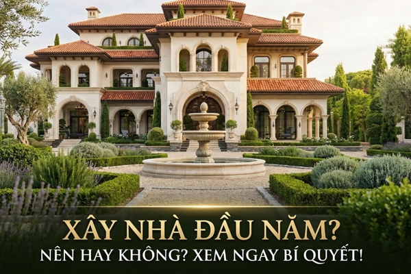 Có nên xây nhà đầu năm hay không? Góc Nhìn Chuyên Gia Xây Dựng