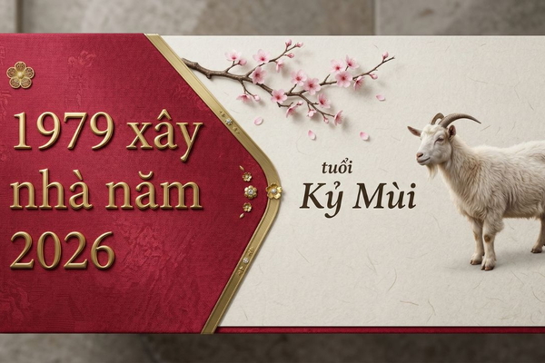 Tuổi Kỷ Mùi 1979 xây nhà năm 2026 có hợp không? Xem Tam Tai, Kim Lâu, Hoang Ốc và cách mượn tuổi.