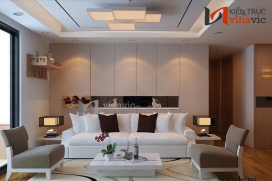 Mẫu thiết kế nội thất chung cư hiện đại NTC1401