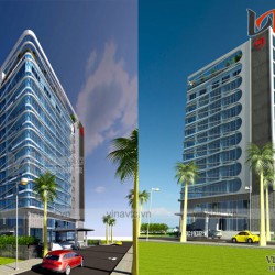 Thiết kế khách sạn hiện đại tiêu chuẩn 4 sao tại Vĩnh Phúc KSVP17